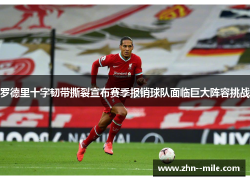 罗德里十字韧带撕裂宣布赛季报销球队面临巨大阵容挑战 罗德里十字韧带撕裂宣布赛季报销球队面临巨大阵容挑战